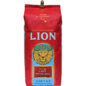 front view of one twenty four ounce bag of Lion Cafe Honolulu whole bean coffee