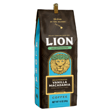 Lion Swiss Water Decaf Vanilla Macadamia coffee