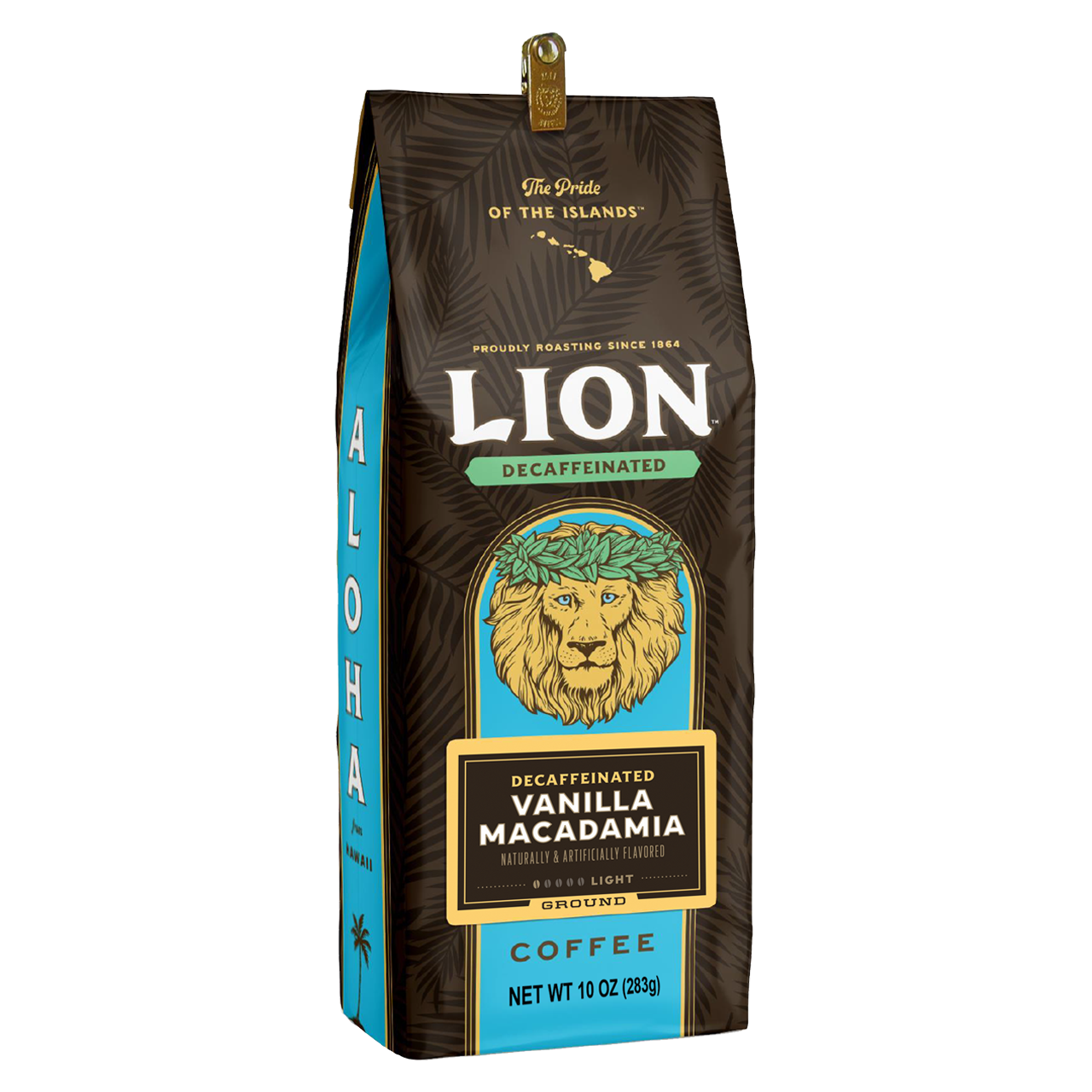 Decaf Vanilla Macadamia Nut Coffee - Lion Coffee