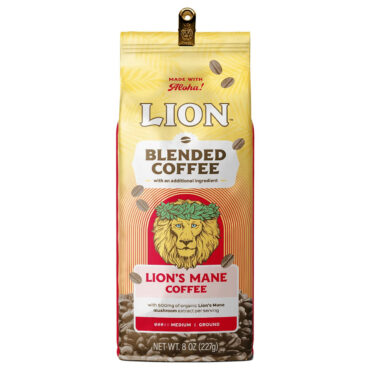 Lion Blended Lion's Mane Coffee with the benefits of Lion's Mane mushrooms