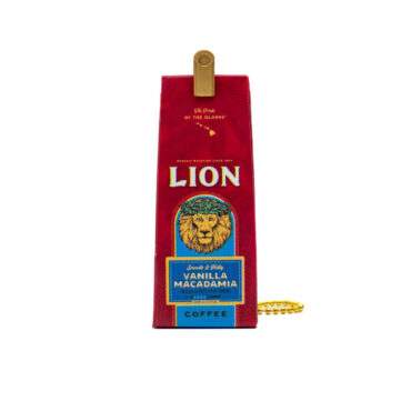 Lion Vanilla Macadamia Coffee Bag Miniature Keychain