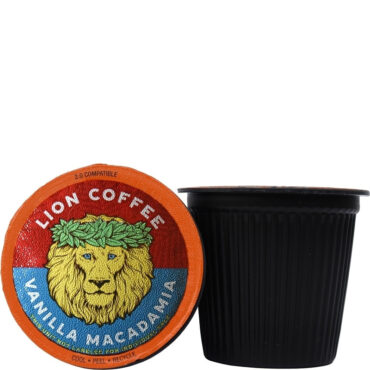 Lion Coffee Vanilla Macadamia Single Serve coffee pod